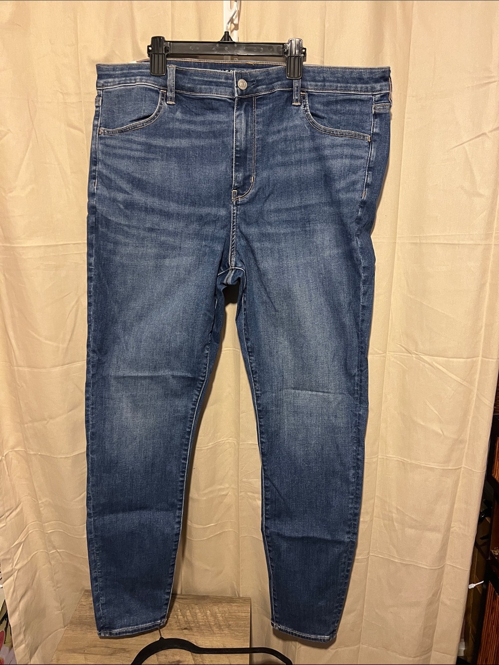 American Eagle Outfitters Dark Blue Denim Jeans - NextLevel Stretch